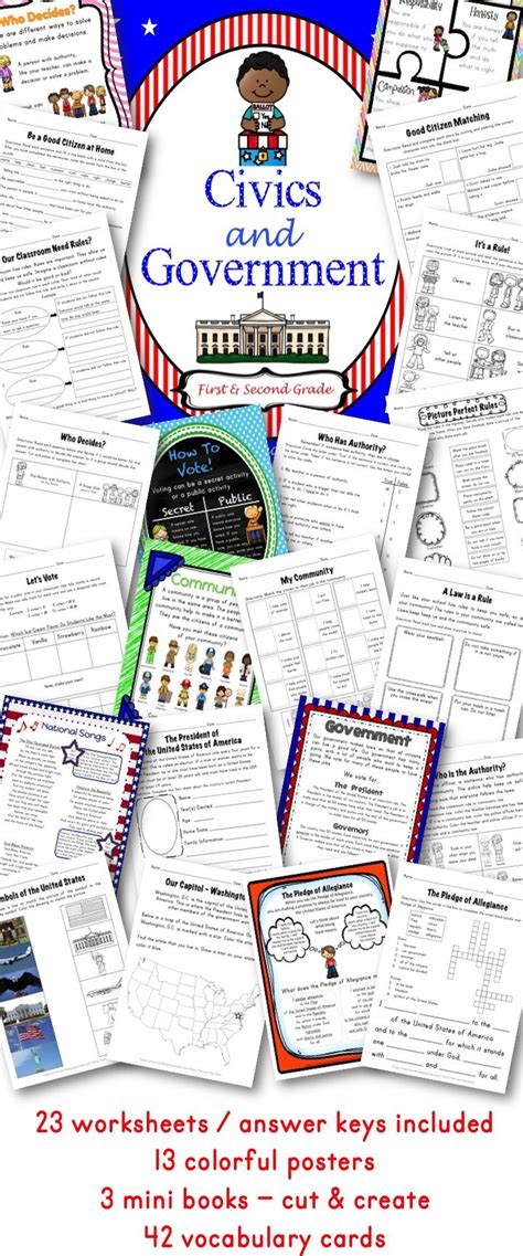 2nd Grade Civics Amp Government Educational Resources Government Principles 2nd Grade Worksheet - Government Principles 2nd Grade Worksheet