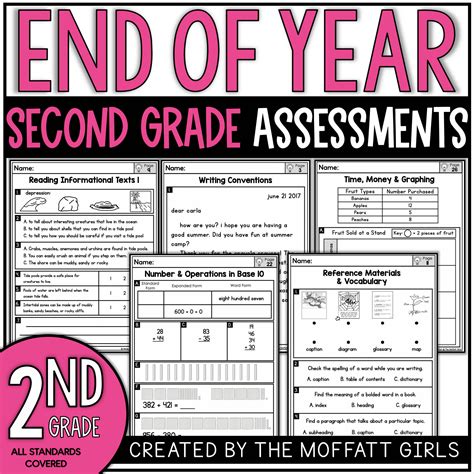 2nd grade end of year writing assessment