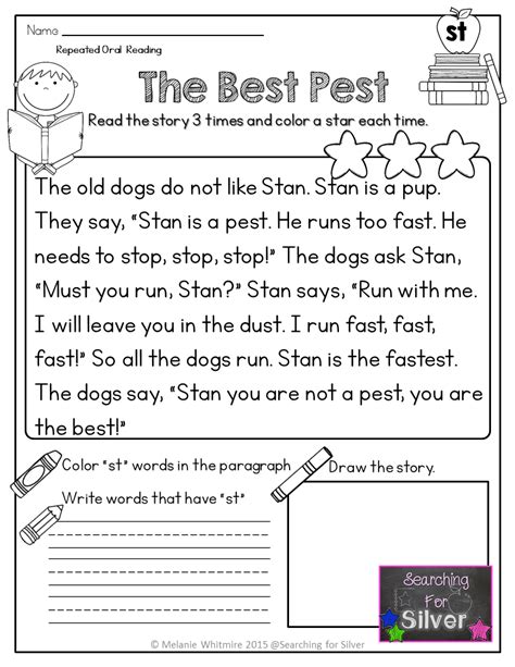 2nd Grade Fluency Passages