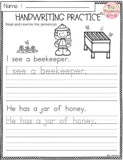 2nd Grade Handwriting Worksheets Handwriting Worksheets For First Grade - Handwriting Worksheets For First Grade