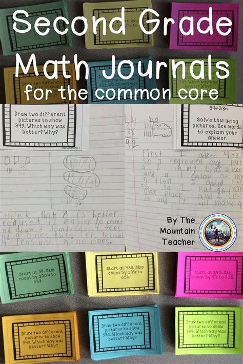 2nd Grade Journal   2nd Grade Math Interactive Journal Bundle All Common - 2nd Grade Journal