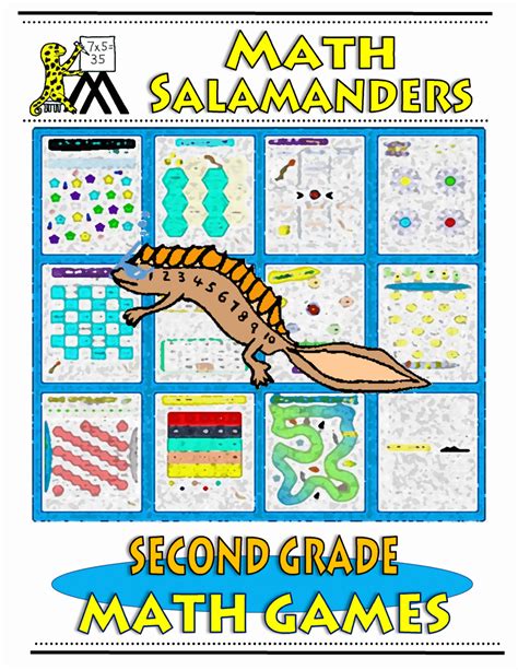 2nd Grade Math Games Math Salamanders Math 2nd - Math 2nd