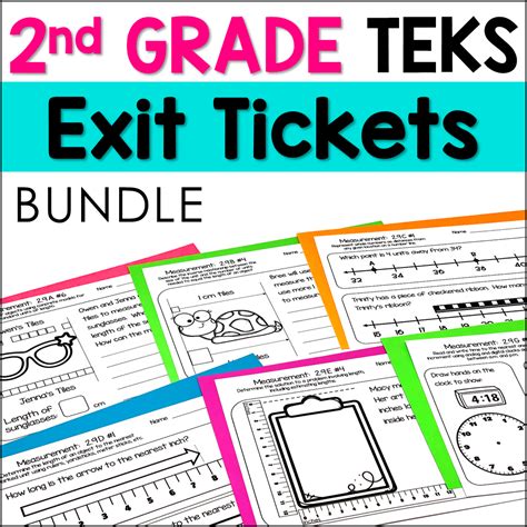 2nd Grade Math Teks Exit Slips Bundle Marvel Teks 1st Grade - Teks 1st Grade
