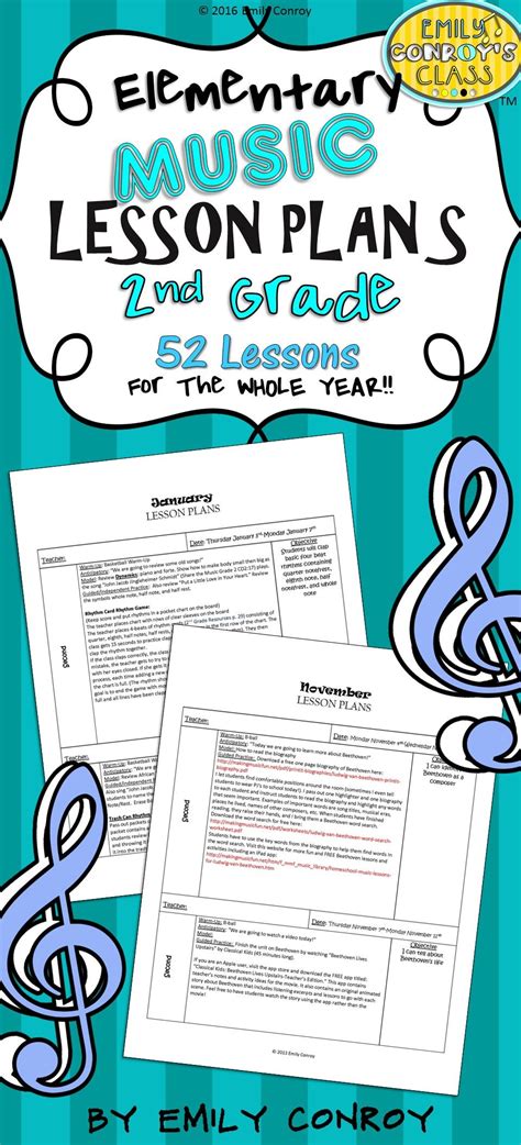 2nd Grade Music Lesson Plans   Back To School Music Lesson Plan Bundle K - 2nd Grade Music Lesson Plans