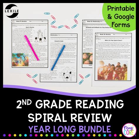 2nd Grade Reading Spiral Review With Lexile Levels Fifth Grade Lexile Level - Fifth Grade Lexile Level
