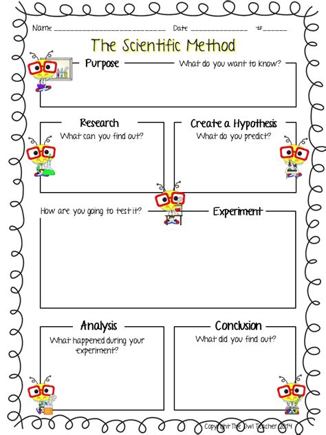 2nd Grade Scientific Inquiry Worksheet   Scientific Method Worksheet 5th Grade - 2nd Grade Scientific Inquiry Worksheet