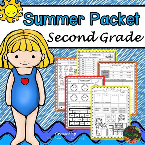 2nd Grade Summer Packet 2nd Grade Work Packets - 2nd Grade Work Packets