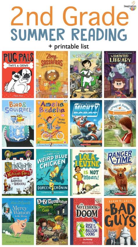 2nd Grade Summer Reading List 53 Books To Second Grade Summer Reading List - Second Grade Summer Reading List