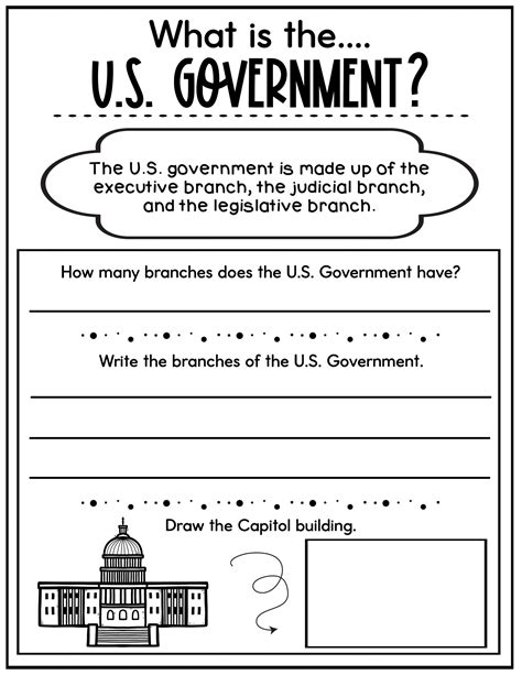 2nd Grade U S Government Worksheets Teachervision Government Principles 2nd Grade Worksheet - Government Principles 2nd Grade Worksheet