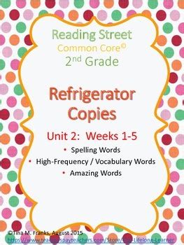 2nd Grade Unit 2 Reading Street Stories Set Reading Street 2nd Grade - Reading Street 2nd Grade