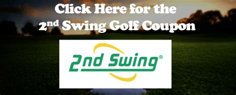 2nd swing discount coupon. 14 2nd Swing Discount Codes are listed for you for this December. Just save with our 2Nd Swing Free Shipping Promo Code and today's popular coupon is Save aditional reduction 80% On Clubs, Tech & More Extra 20% Off Used Clubs. 