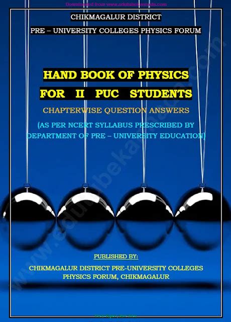 Download 2Nd Puc Physics Atoms Chapter Notes Download 