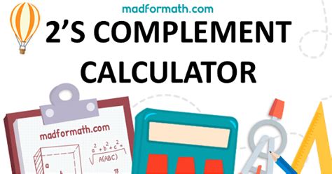 2s complement calculator