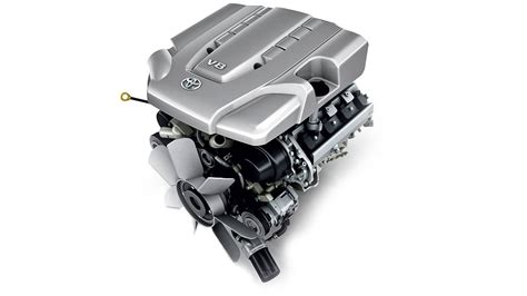 The 2UZ-FE engine is a V8, 4.7-liter, 32