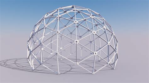 2v geodesic dome sketchup