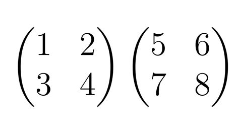 2x2 Matrix Multiplication