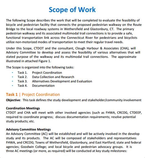 3+ SAMPLE HR Scope of Work in PDF