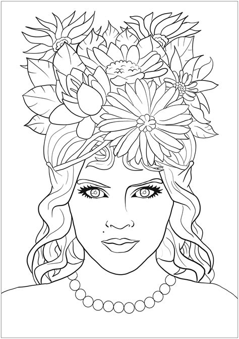 3 000 Coloring Pages For Girls Free Pdf Girl People Coloring Pages - Girl People Coloring Pages