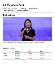 3 3 Worksheet Part 2