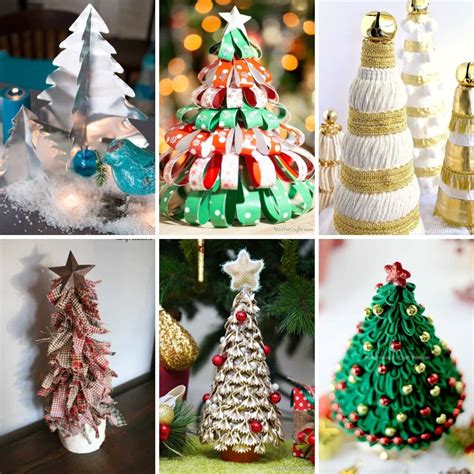 3 Easy DIY Christmas Tree Ideas How To Make Mini Chritmas Tree With