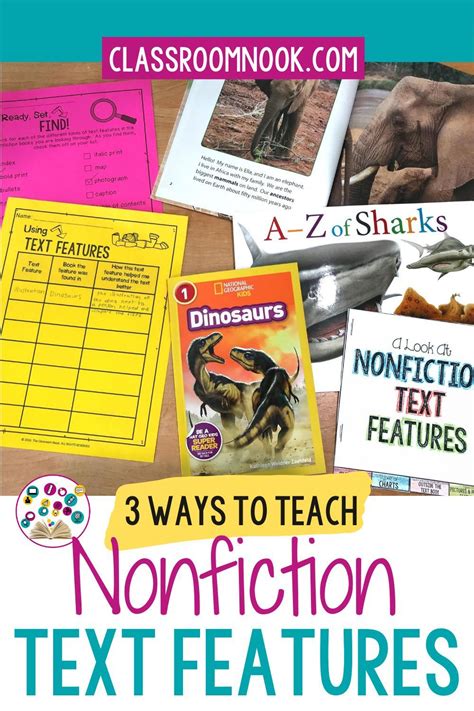 3 Easy Steps For Teaching Students to Use Nonfiction Text Features