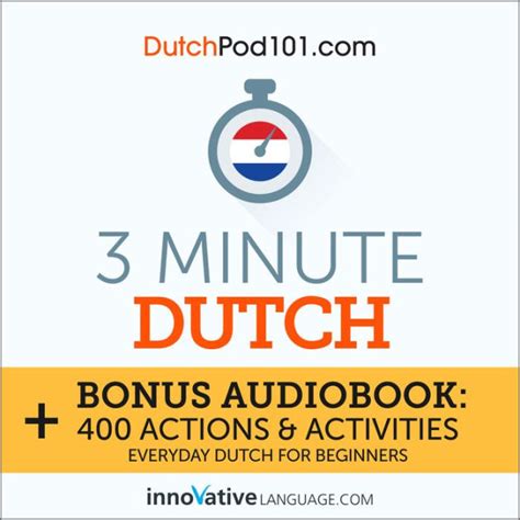 3 Minute Dutch Everyday Dutch for Beginners