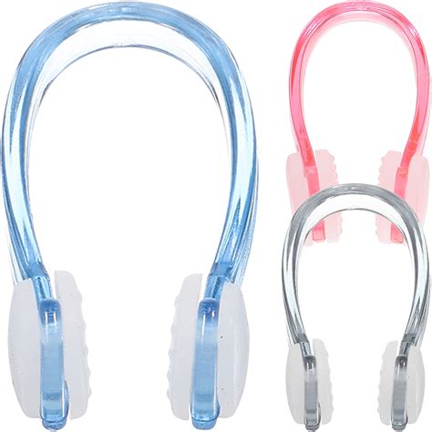 3 PCS Swimming Nose Soft Elastic String Plug Nose …