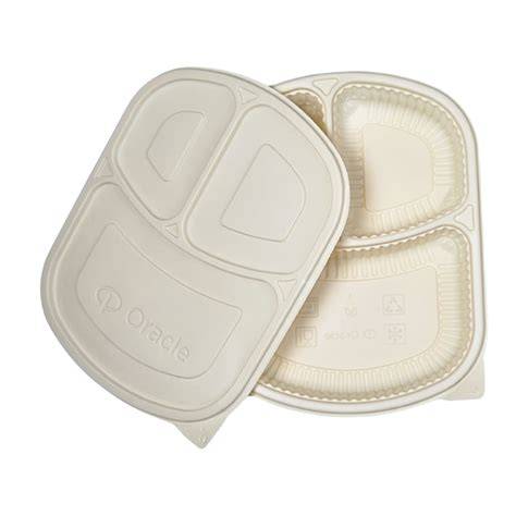 3 Portion Cornstarch meal tray - Restokart - raincitystudios.com