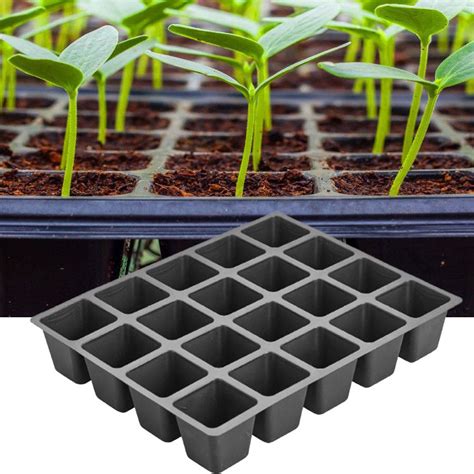 3 Sets Hydroponics Station Plant Starter Trays Veggie Tray Lid