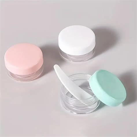 3 Sets Jars Travel Size Containers Makeup Cream Container