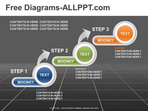 3 Step DiagramPowerPoint Template +Daily Udates+ Download Free