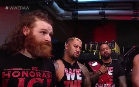 3 Time champion seemingly confirms injury in a segment with The Bloodline on RAW