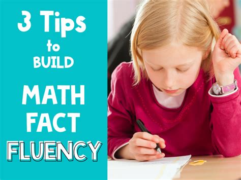 3 Tips to Build Math Fact Fluency Primary Flourish