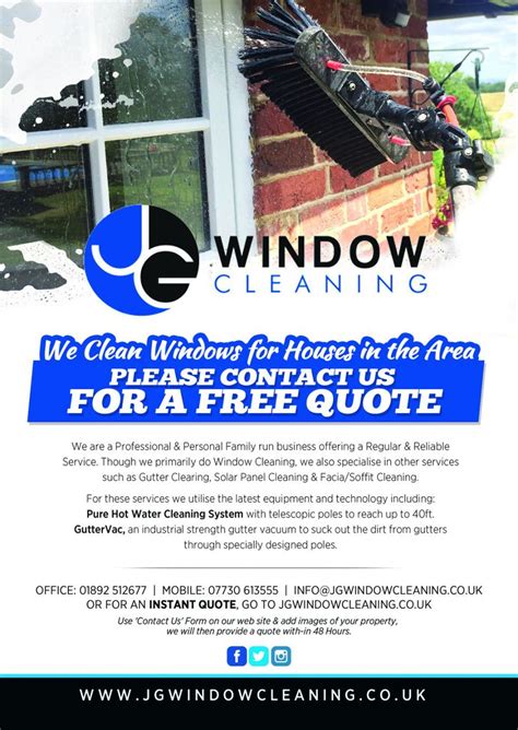 3 Types of Window Cleaning Flyers You Can Use to Bring in Business