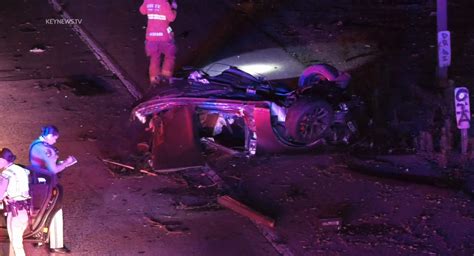 3 U.S. Marines among 4 dead in fiery single-car crash on 5 Freeway in Downey