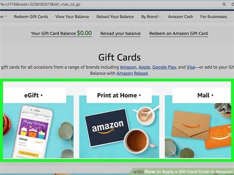3 Ways To Apply A Gift Card Code To Amazon Wikihow