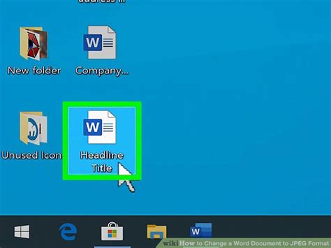 3 Ways To Change A Word Document To Jpeg Format Wikihow