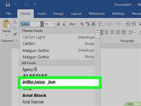 3 Ways to Add Font in Microsoft Word wikiHow
