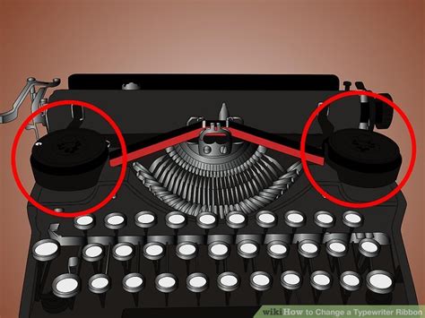 3 Ways to Change a Typewriter Ribbon - wikiHow