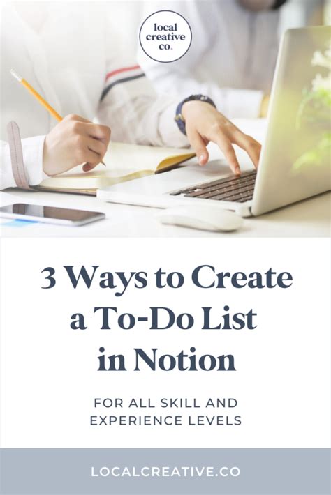 3 Ways to Create a ToDo List in Notion (Managing Tasks with Linked Databases) Local Creative