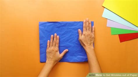 3 Ways to Get Wrinkles out of Paper - wikiHow