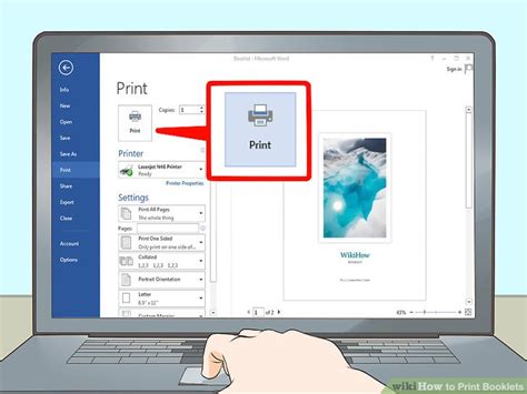 3 Ways to Print Booklets wikiHow