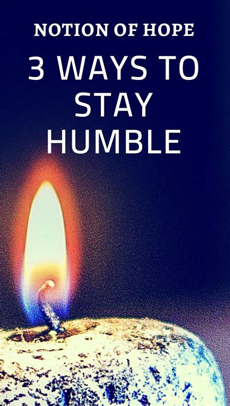 3 Ways to Stay Humble - pursueGOD.org