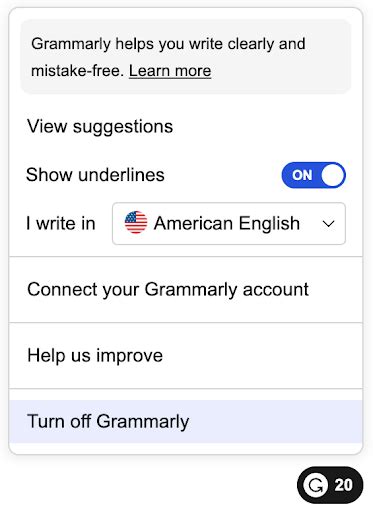 3 Ways to Turn Off UI Elements in the Text Editor Plugin Grammarly
