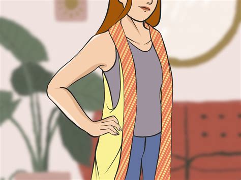 3 Ways to Turn a Scarf Into a Vest - wikiHow