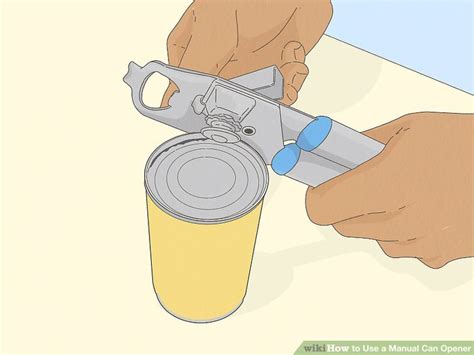 3 Ways to Use a Can Opener wikiHow