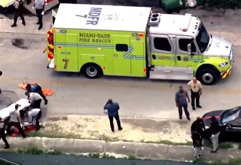 3 adults rushed to hospital after shooting in Northwest Miami-Dade; 1 detained