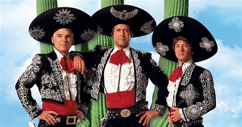 3 amigos. Three Amigos! Chevy Chase, Steve Martin and Martin Short play a dippy trio of silent-screen heroes facing real-life desperados in this western parody. Rentals include 30 days to start watching this video and 48 hours to finish once started. 