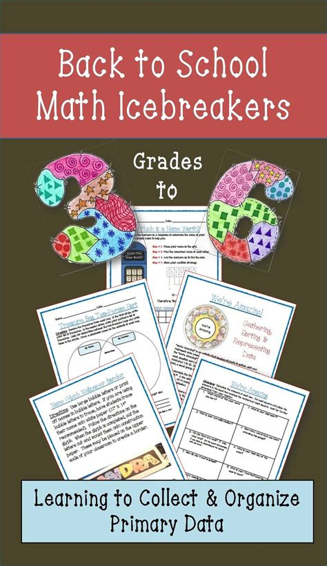 3 Back To School Math Icebreakers To Foster Back To School Math - Back To School Math