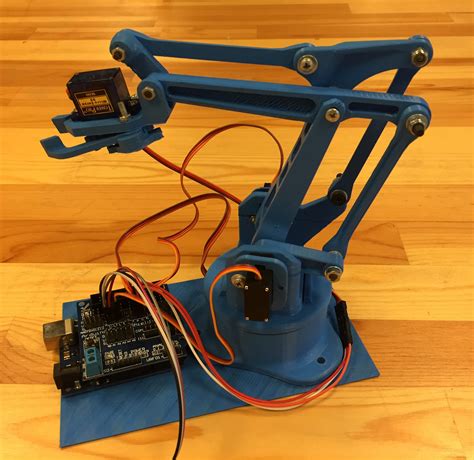 3 boyutlu akıllı arduino robot kol yapımı